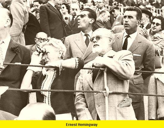 Ernest Hemingway en los toros